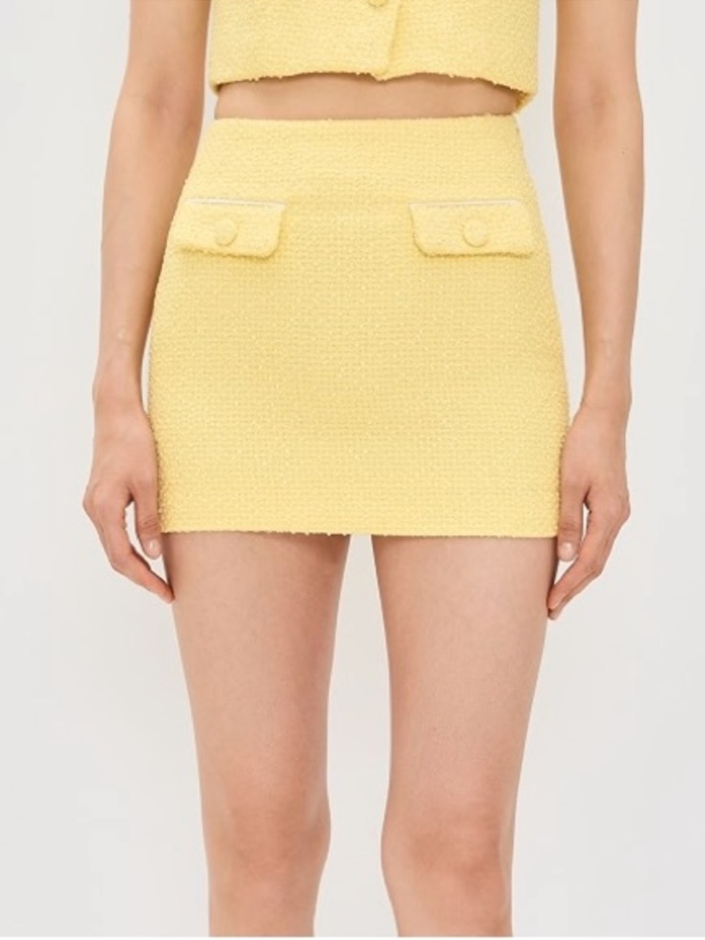 Endless Rose Tweed Mini Skirt